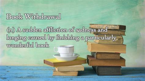 This physical symptom is prevalent among people who are trying to get rid of substance use disorder. 7 Signs You're Going Through Book Withdrawal