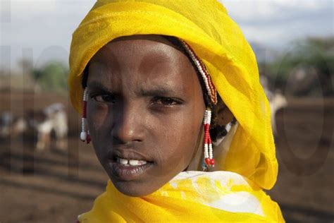 Halima Is An Ethiopian Girl Living In Ethiopia