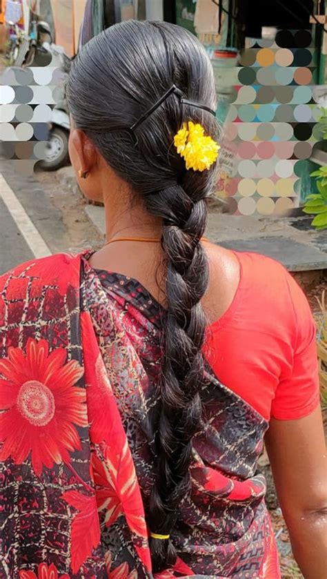village barber stories tamil village women oiled jadai hair style