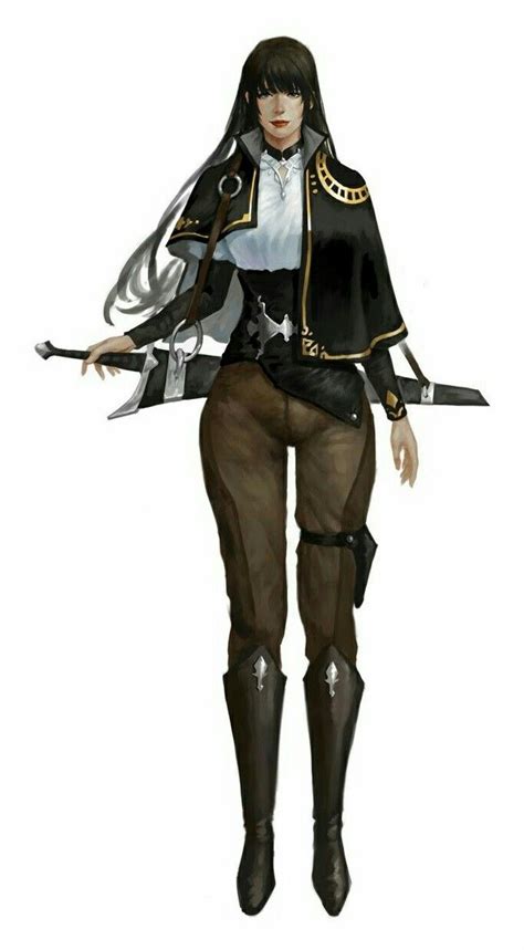 Female Investigator Pathfinder Pfrpg Dnd Dandd D20 Fantasy Character