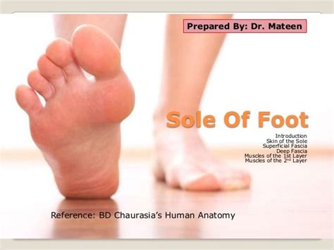 Sole Of Foot