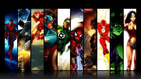 Printable Superhero Background