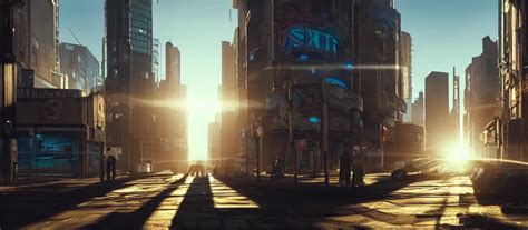Photorealistic Cyberpunk City Streets Daylight Stable Diffusion