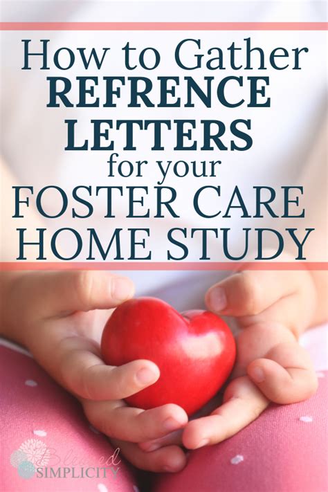 Gather Your Foster Care Home Study Reference Letters Efficiently With