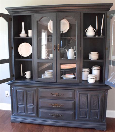 Chalk Paint Hutch Makeover With A Restoration Hardware Look Marly Dice