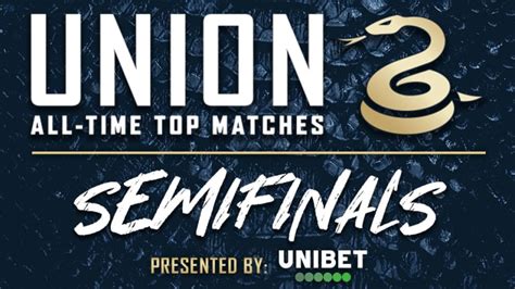 Semifinalists Set For Best Union Game Presented By Unibet