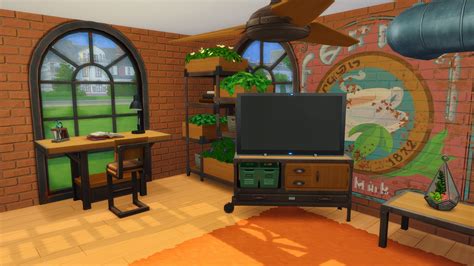 The Sims 4 Industrial Loft Kit Buildbuy Overview