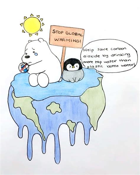 Global Warming Poster Painting