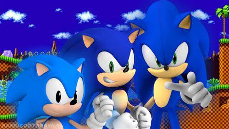 Classic Sonic Dreamcast Sonic And Modern Sonic By Bandicootbrawl96 On