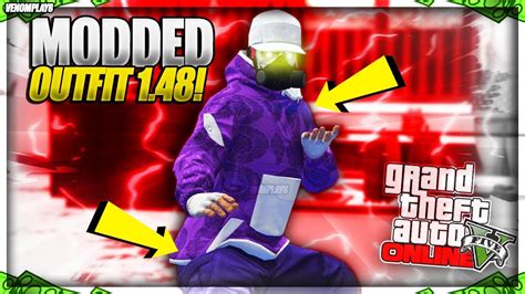 Gta 5 Online Best Purple Joggers Tryhard Modded Outfit Using Clothing