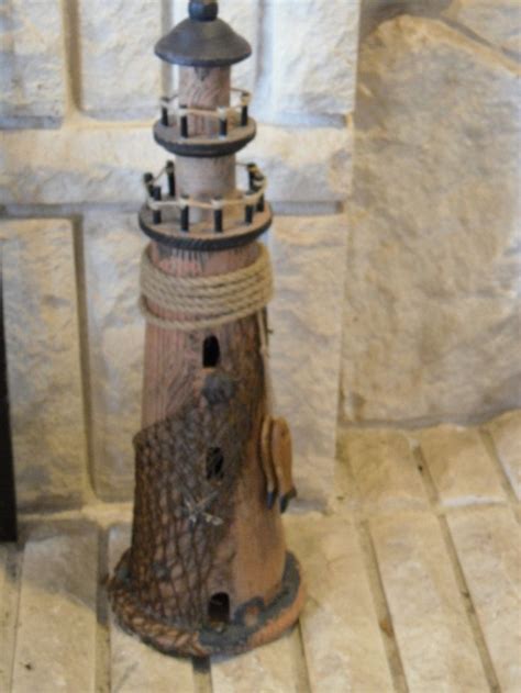 Shop for burgundy & white poly lumber lighthouse w/ solar light. wooden lighthouse free plans - Google Search | Lighthouse woodworking plans, Woodworking plans ...