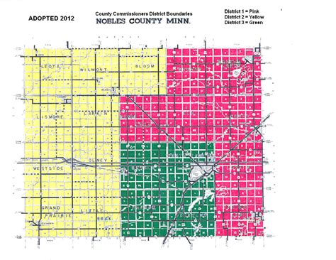 District Maps – Nobles County Minnesota
