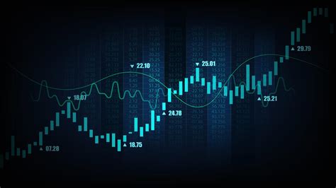 Stock Market Trading Graph 663037 Vector Art At Vecteezy