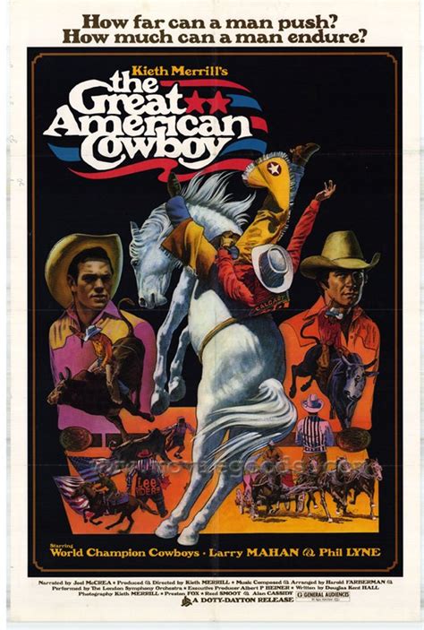 The Great American Cowboy Movie Poster Print 27 X 40 Item