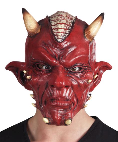 Latex Devil Mask | Masks | Mega Fancy Dress