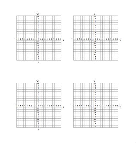 8 Sample Numbered Graph Paper Templates Download For Free
