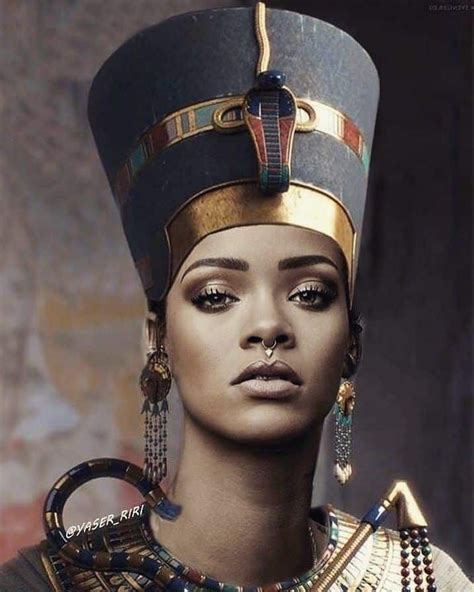 Resultado De Imagen Para Rihanna Nefertiti Black Girl Art Egyptian