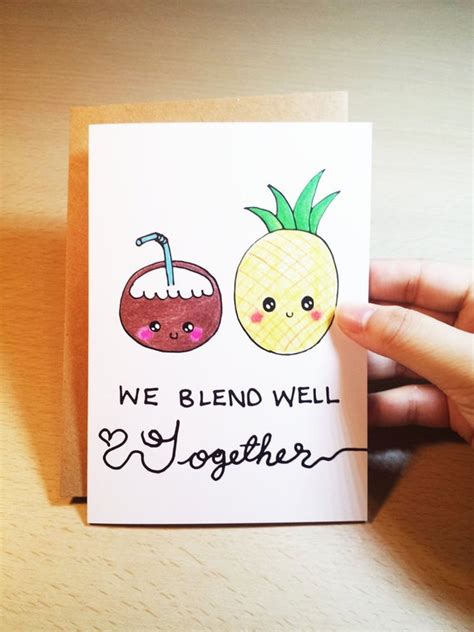 Cute valentine card funny valentine card by LoveNCreativity