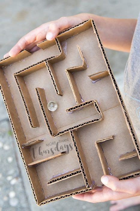 Diy Kessel Run Marble Maze Upcycled Cardboard Craft Activities For