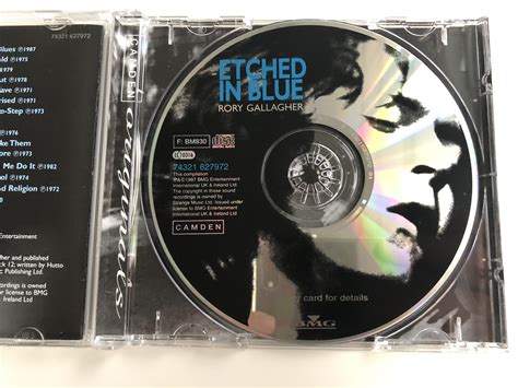 Etched In Blue Rory Gallagher ‎ Bmg ‎audio Cd 1997 74321 627972