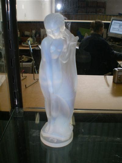Etling Glass Figure Of A Nude Monthly Art Antiques Lawsons