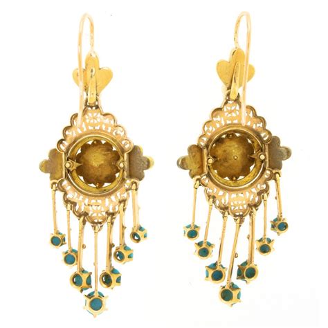 Antique French Chandelier Earrings For Sale At Stdibs