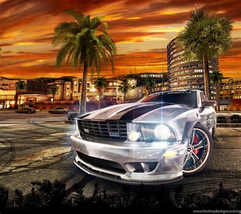 Rockstar Games Midnight Club Los Angeles Desktop Background