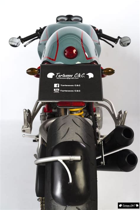 The appeal of having a custom ride that sported ducati's sexy, single sided swing arm was too hard to resist, so in janurary of 2012 his cafe project began. Ducati S2R 800 Cafe Racer - Tartessos C&C (With images)