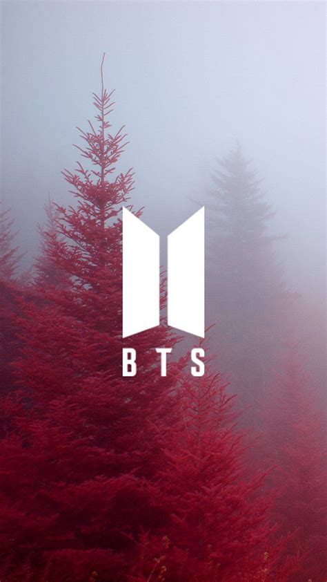 K-POP | BTS Logo Wallpapers | Bts wallpaper, Bts backgrounds, Bts