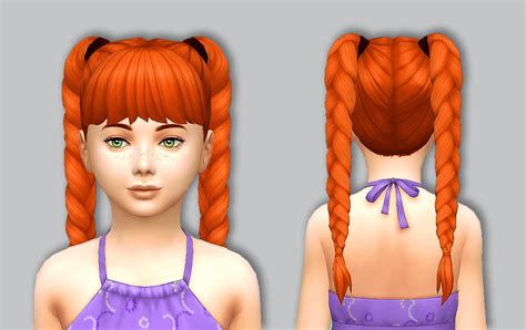 My Sims 4 Blog Sassy Curls And Flirty Braids Hair Recolors By