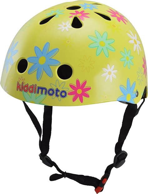 Kiddimoto Kids Flower Helmet Multicoloured 53 58cm Uk