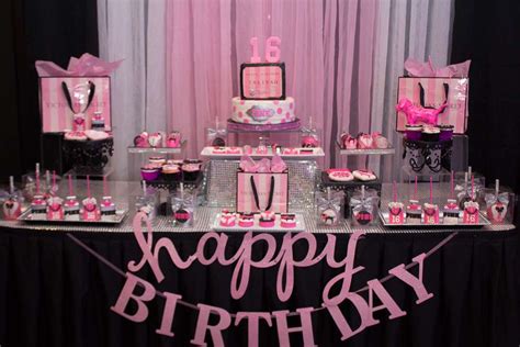 Diy Sweet 16 Party Themes A Little Craft In Your Day