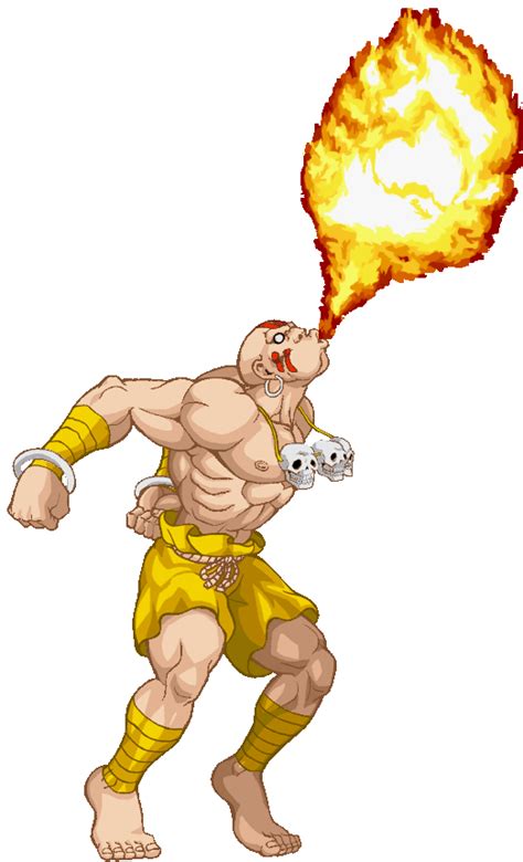 Cyber Street Fighter Dhalsim Teaches You Roasting