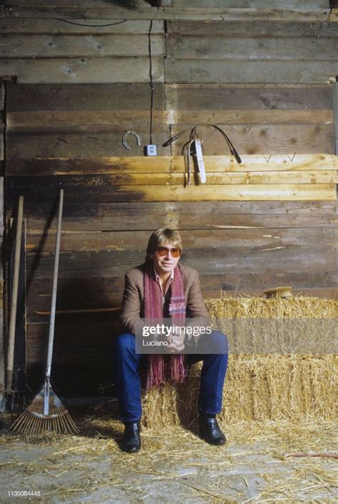 American Country Singer Songwriter John Denver Bracciano Italy 1986