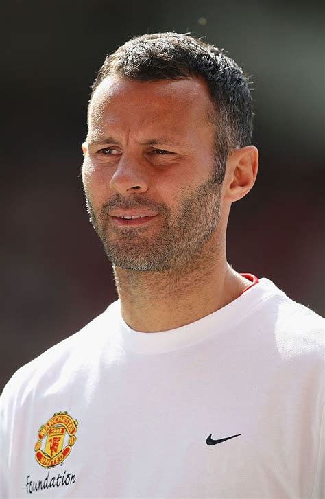 Manchester England August 8 Ryan Giggs Of Manchester United In