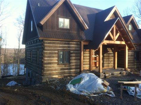 Maybe you would like to learn more about one of these? Patented and maintenance free concrete log siding | Log ...
