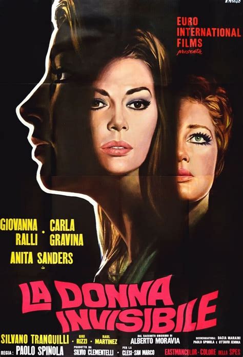 Reparto De La Donna Invisibile Película 1969 Dirigida Por Paolo