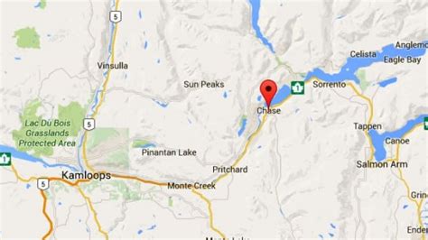 Highway 1 Reopened Near Chase Bc After Rock Slide British Columbia