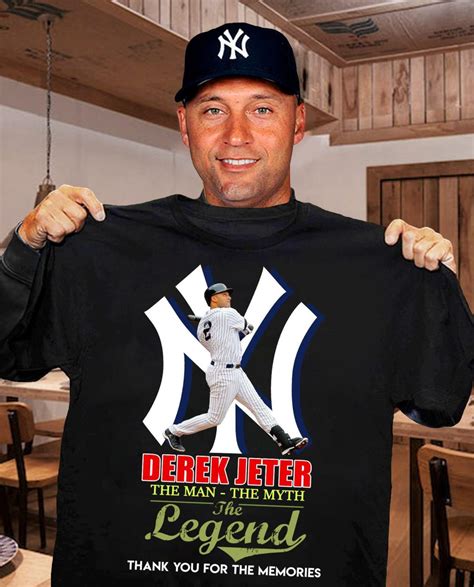 Official Derek Jeter The Man The Myth And The Legend Shirt Hoodie Tank Top And Sweater