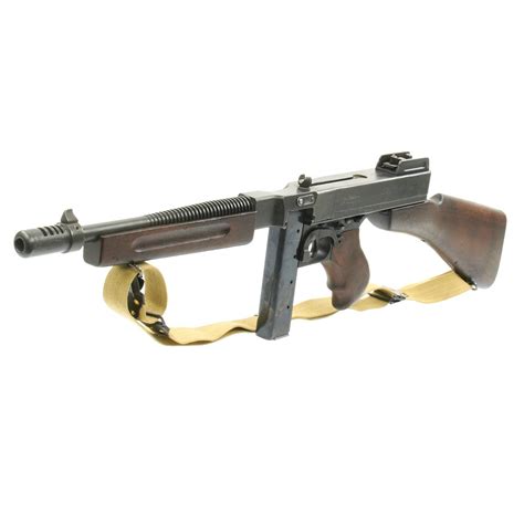 Original Us Wwii Thompson M1928a1 Display Submachine Gun Serial Nos