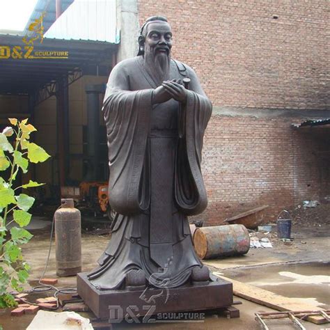 Confucius Garden Statue Dandz Sculpture