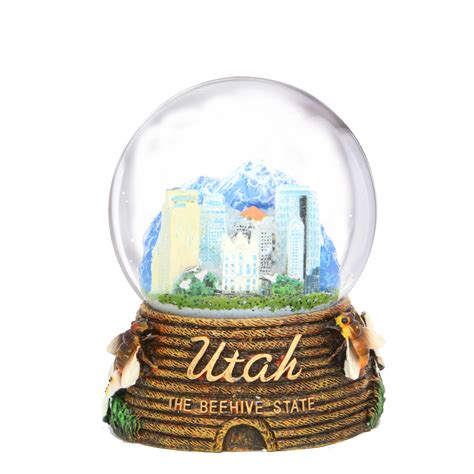 Utah Snow Globe