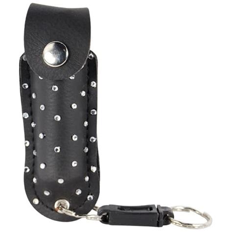 Pepper Shot 12 Mc 12 Oz Rhinestone Leatherette Holster Quick Release