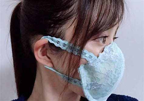 Japans Lingerie Lace Face Mask Will Make You Feel Sexy