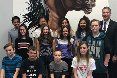 April 2019 Mustangs Of The Month Mannion Middle School