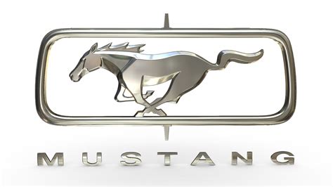 Stl File Ford Mustang Logo 3・3d Printable Model To Download・cults