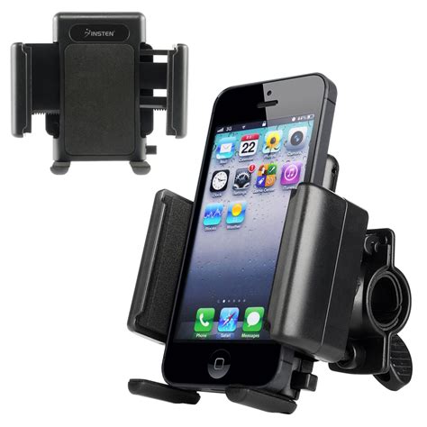 Insten 428454 Universal Bicycle Motorcycle Phone Holder Mount For