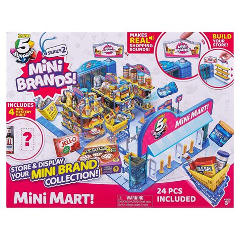 Mini Brands Series 2 Electronic Mini Mart With 4 Mystery Mini Brands