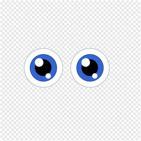 Ojo Ojos De Dibujos Animados Personajes De Caricatura Ojos Azules