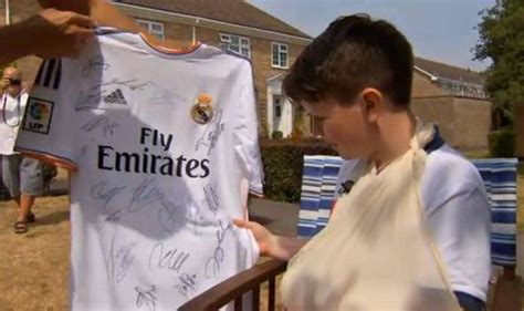 Watch Cristiano Ronaldo Free Kick Leaves Year Old Boy With Broken
